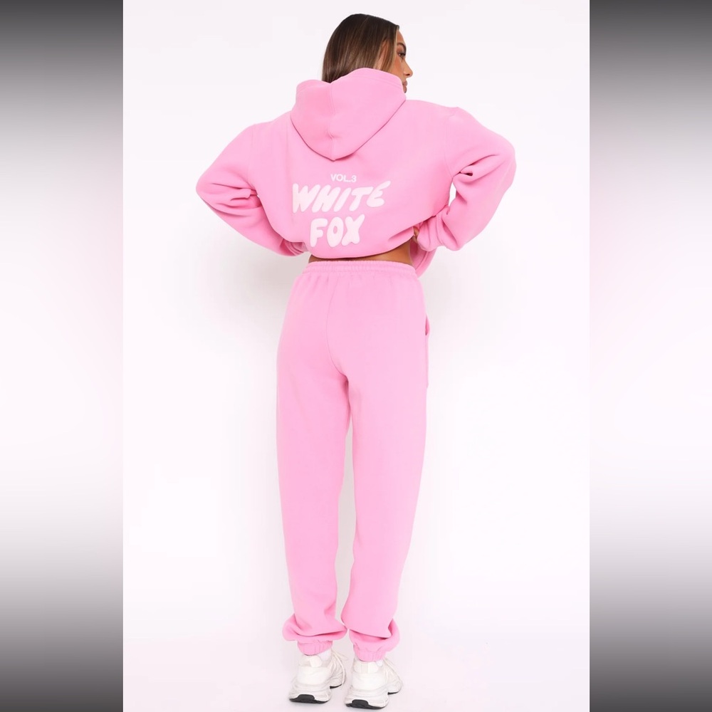 White Fox Boutique set bubblegum